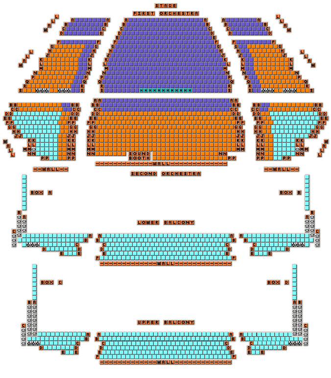 Belcher Center Seating Chart